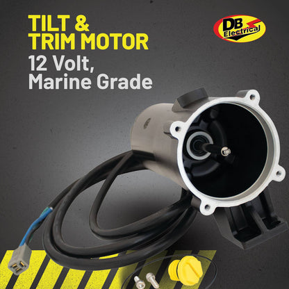 12V Trim and Tilt Motor for Chrysler, Johnson, Evinrude, OMC Outboards
