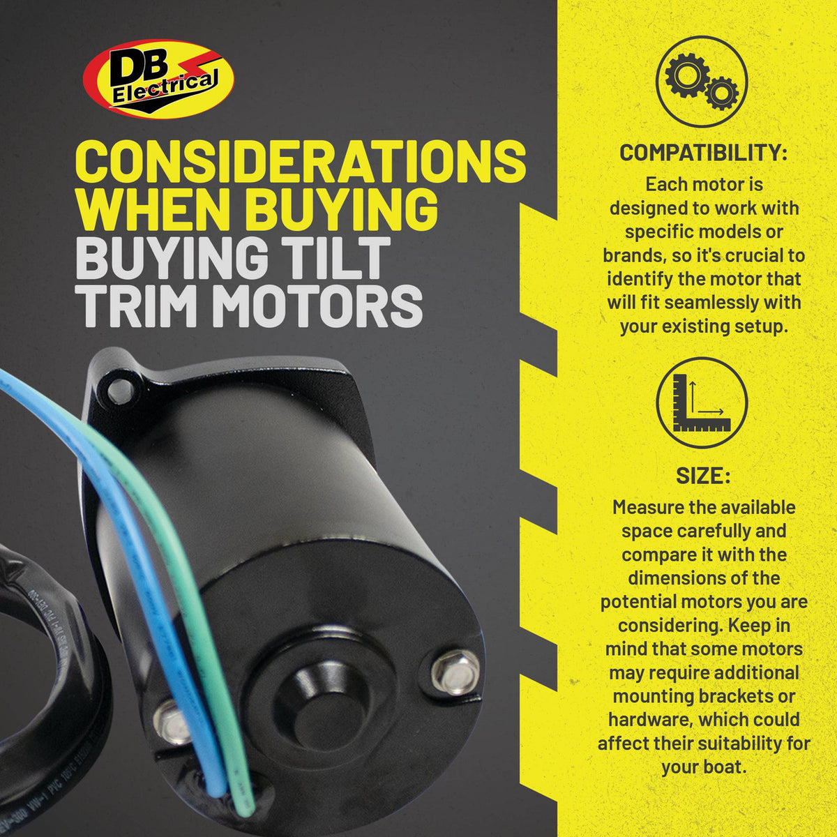 Tilt and trim motor for Mercury outboards 135-250HP