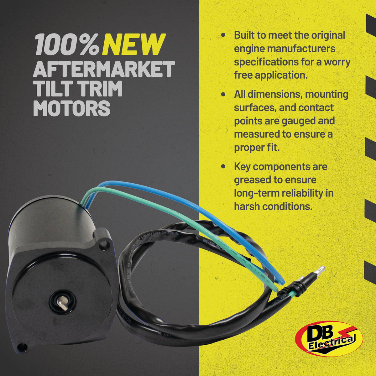Tilt and trim motor for Mercury outboards 135-250HP