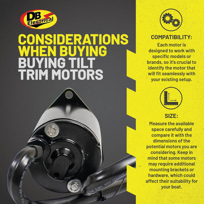 Tilt and Trim Motor for Yamaha 225-250HP Outboard Engines