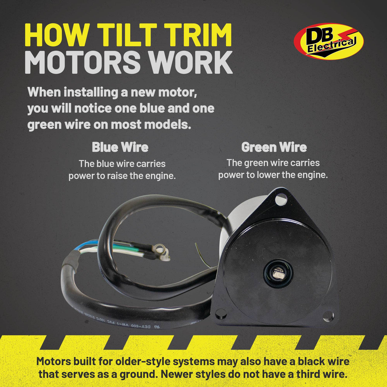 Tilt and Trim Motor for Yamaha 225-250HP Outboard Engines