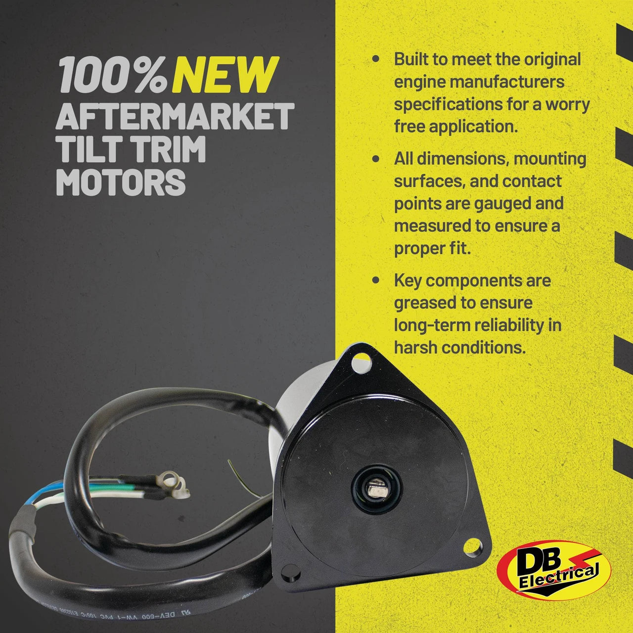 Tilt and Trim Motor for Yamaha 225-250HP Outboard Engines