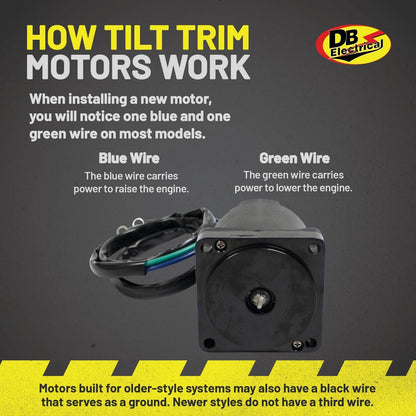 Tilt and Trim Motor for Yamaha 115-225HP Outboard Engines 1997-On