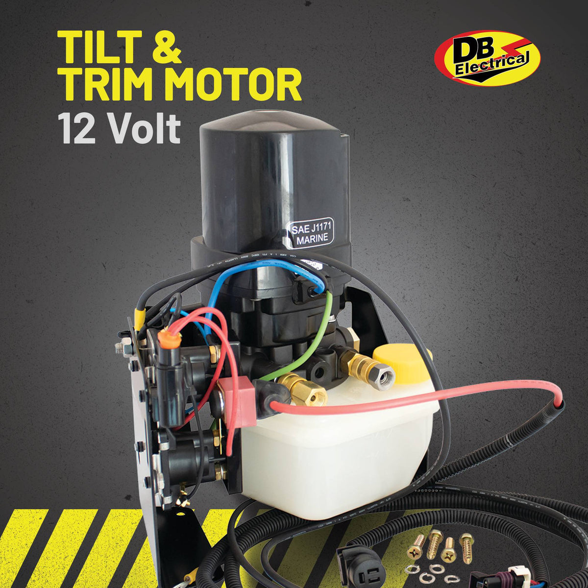 Trim and tilt motor for Mercury Marine engines - 12V