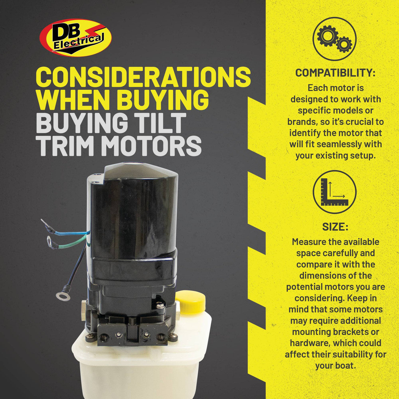 Tilt & Trim Motor, Pump & Reservoir for MerCruiser Late Model Engines