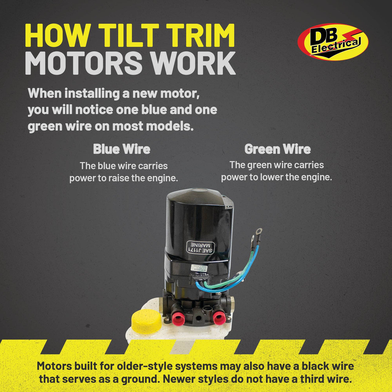 Tilt & Trim Motor, Pump & Reservoir for MerCruiser Late Model Engines