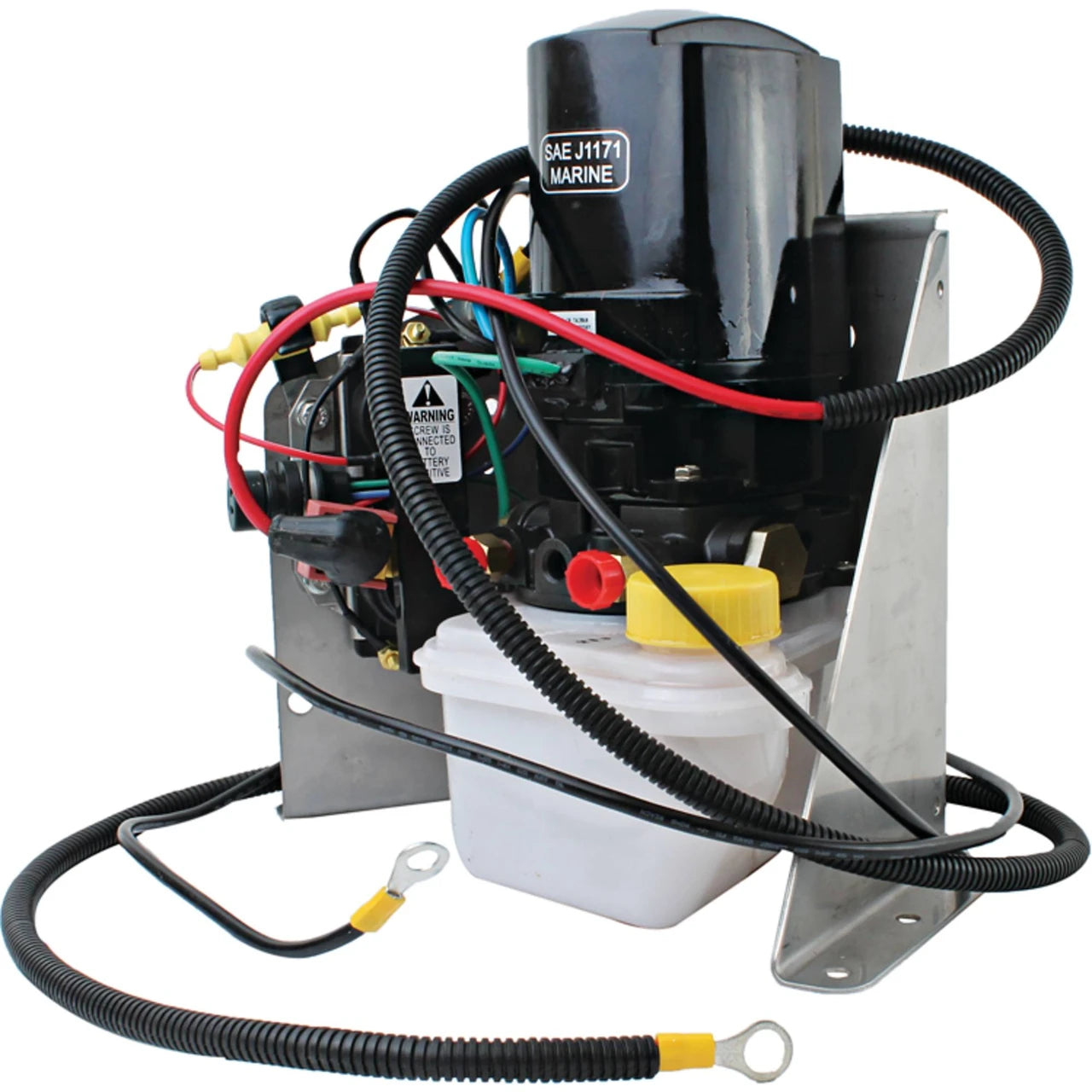 Tilt and trim motor for Mercruiser with mounting bracket - 12V