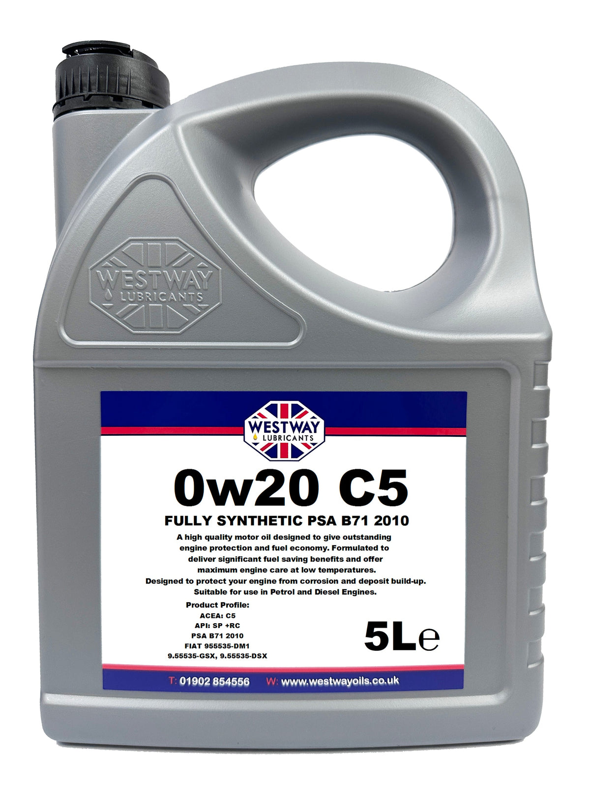 0W20 C5 PSA B71 2010 Spec Synthetic Engine Oil 0w/20