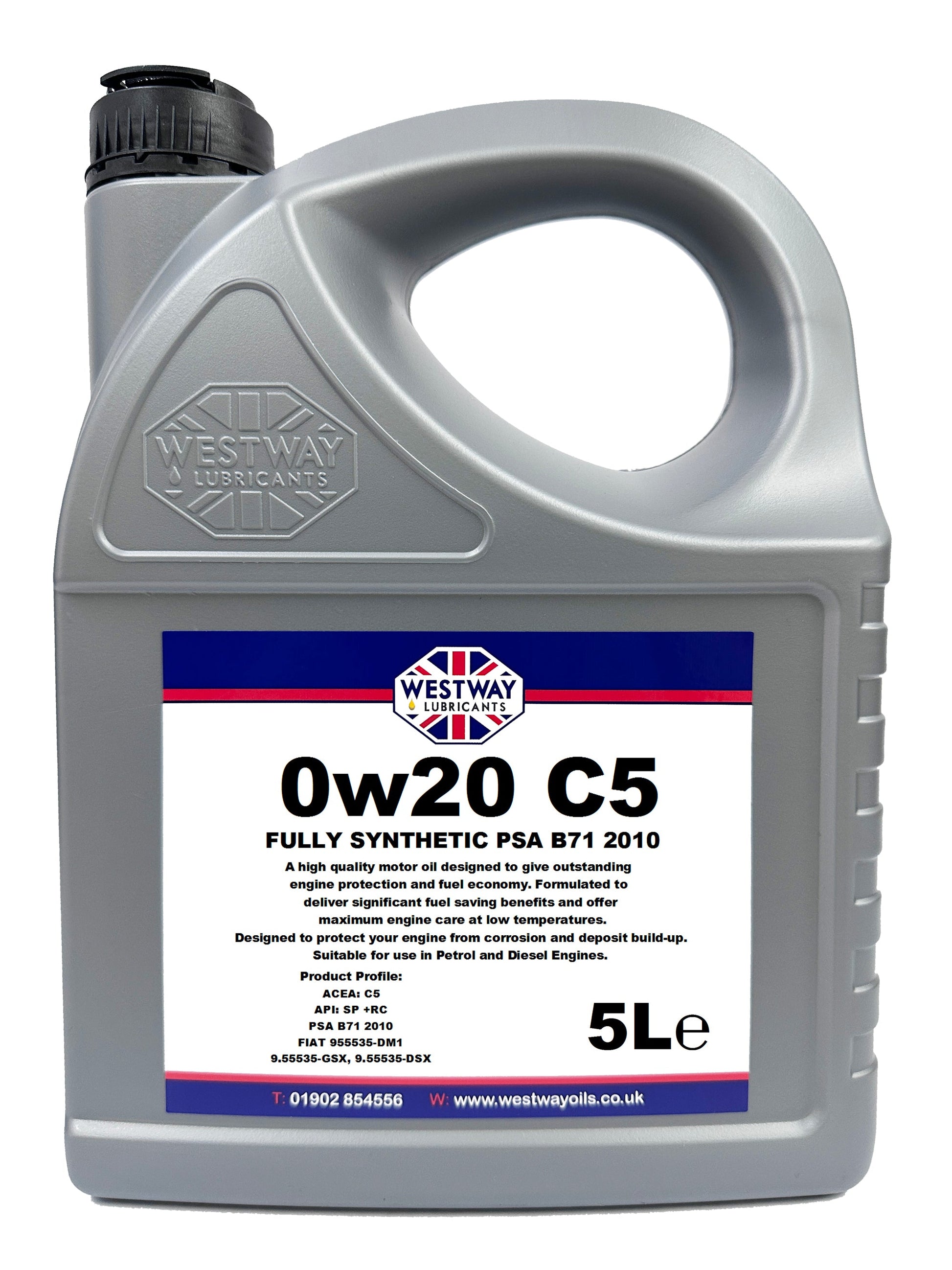0W20 C5 PSA B71 2010 Spec Synthetic Engine Oil 0w/20