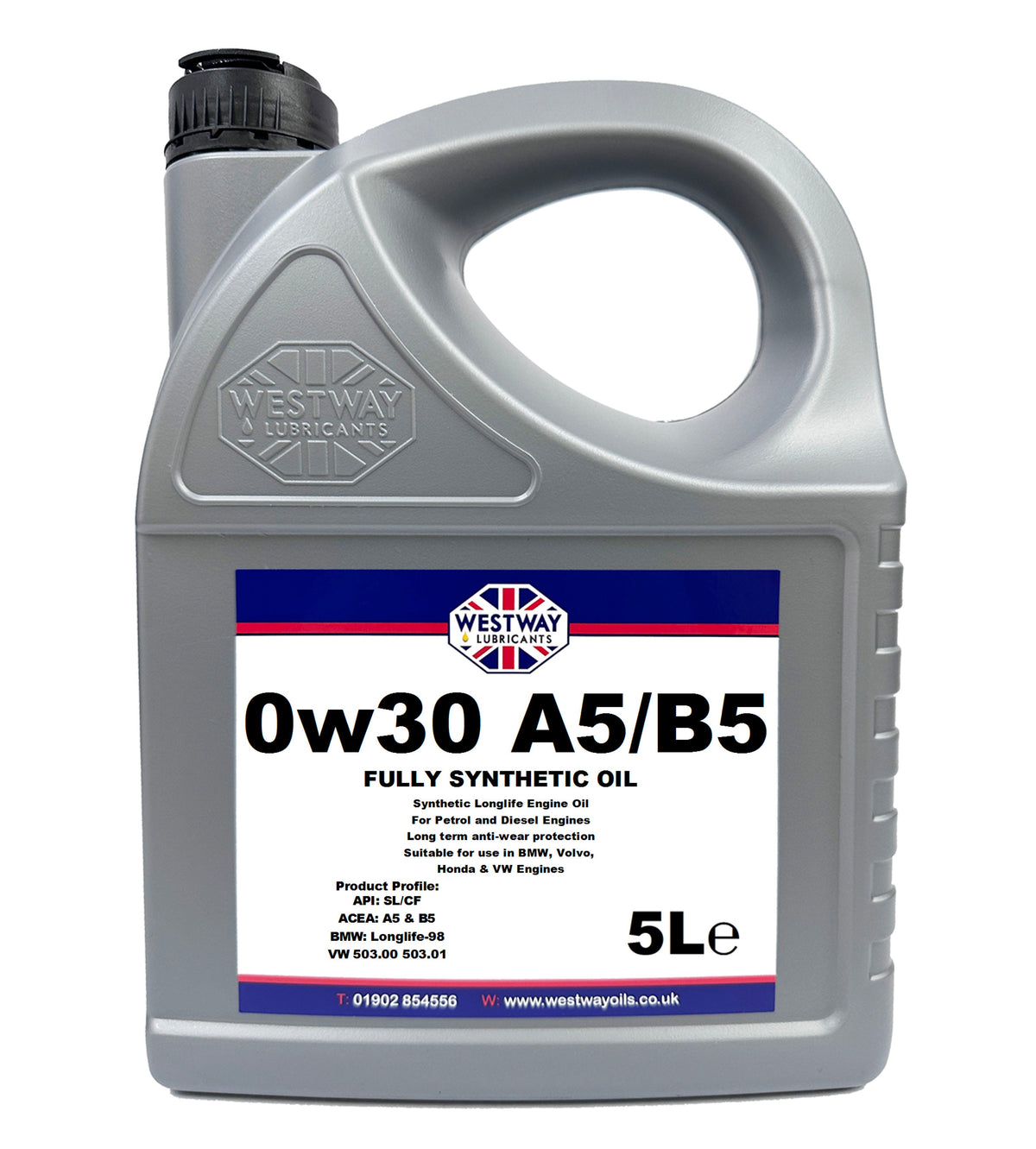 0W30 A5/B5 Fully Synthetic Engine Oil for Honda, Volvo and BMW