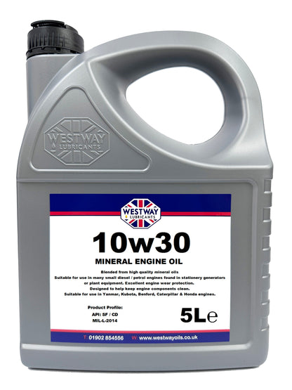 Mineral 10w30 Performance Engine Oil 10w-30 API: SL/CH-4