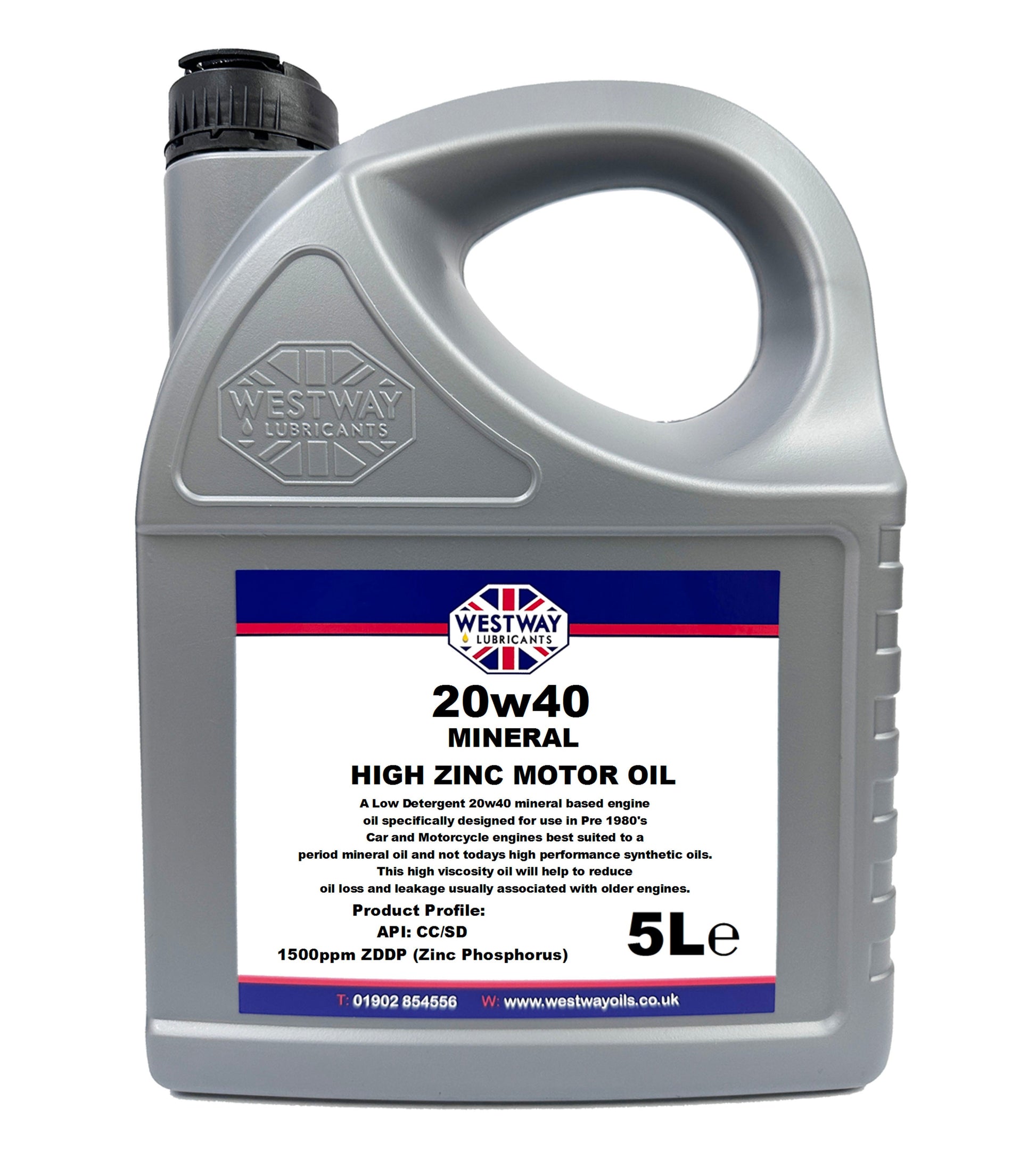 20w40 Mineral Classic Oil High Zinc / ZDDP