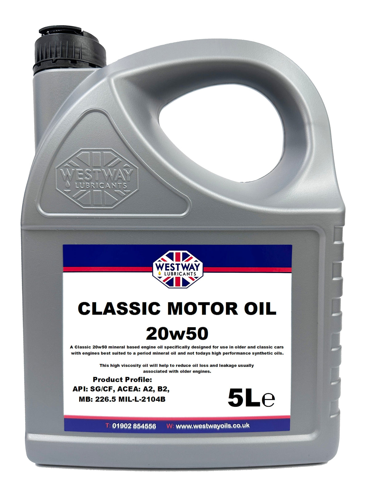 20w50 Mineral Classic Motor Oil API: SG/CF