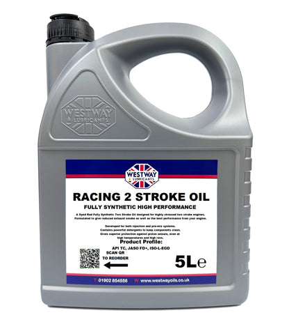 2 Stroke Oil Fully Synthetic Racing - Red in Colour
