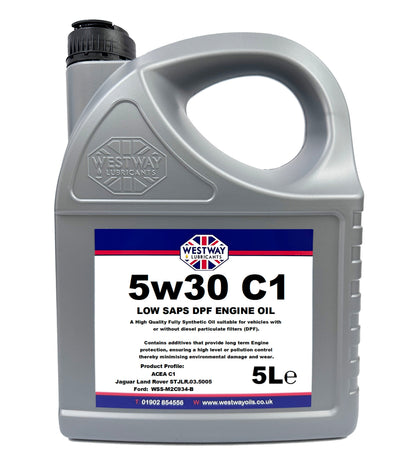 5W30 Fully Synthetic Low SAPS Engine Oil C1 WSS-M2C934-B STJLR.03.5005