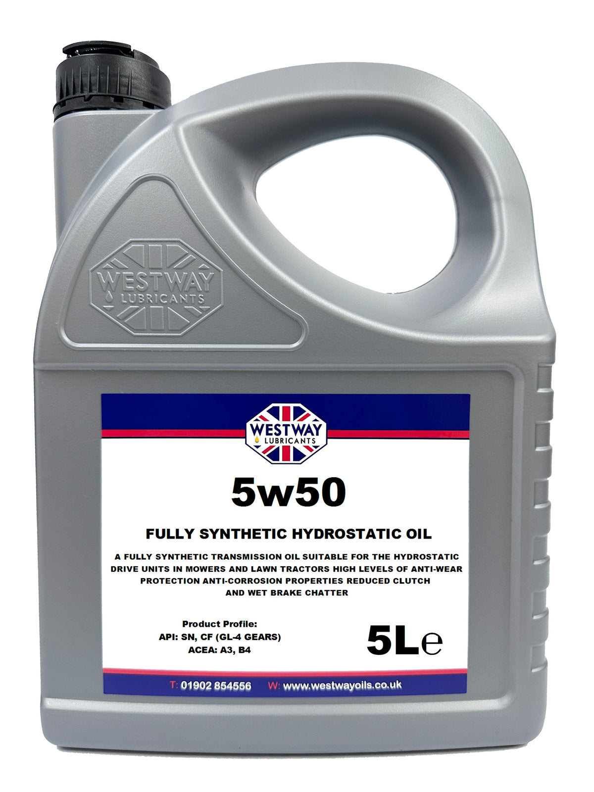 5W50 Hydrostatic Fluid HST Transmission Oil for Mowers and Lawn Tractors