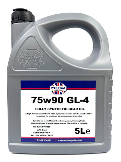 75w90 GL-4 Fully Synthetic Differential / Gear Oil