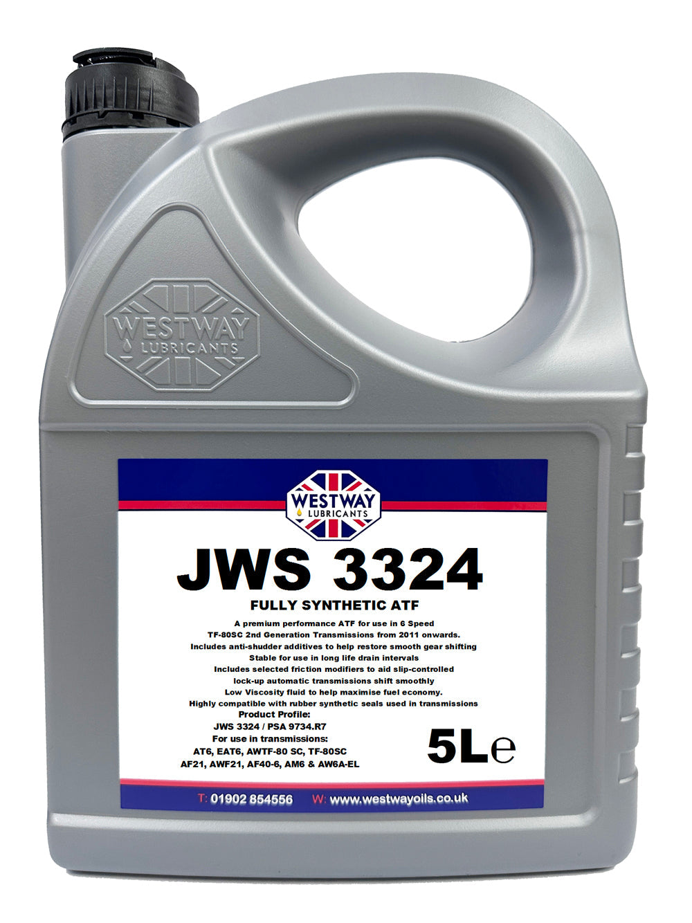 ATF JWS 3324 Automatic Transmission Fluid for 6-Speed TF-80SC Transmissions