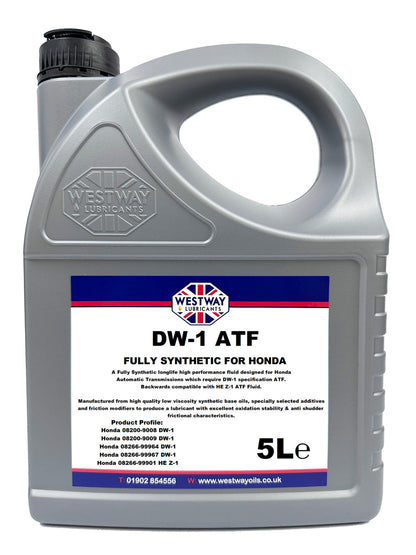 Honda Spec DW-1 ATF Synthetic Transmission Fluid