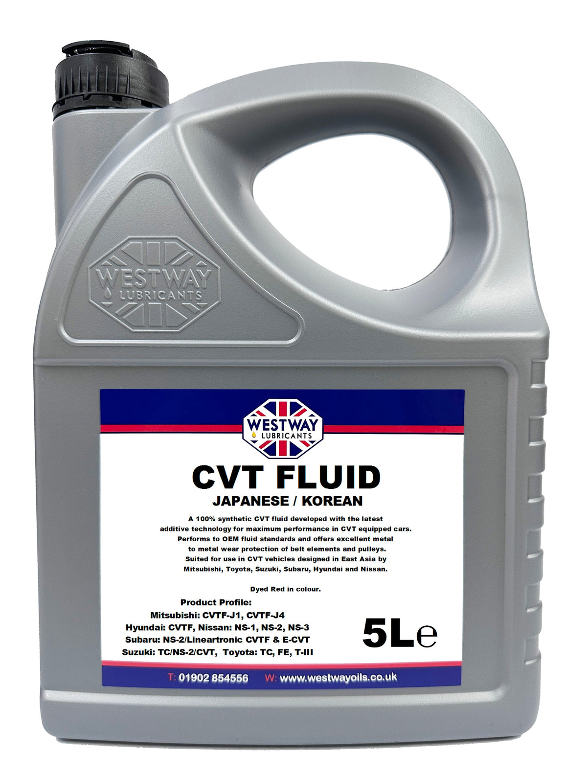 100% Synthetic CVT Transmission Fluid for Japanese and Korean Vehicles - CVTF-J1, CVTF-J4, NS-1, NS-2, NS-3