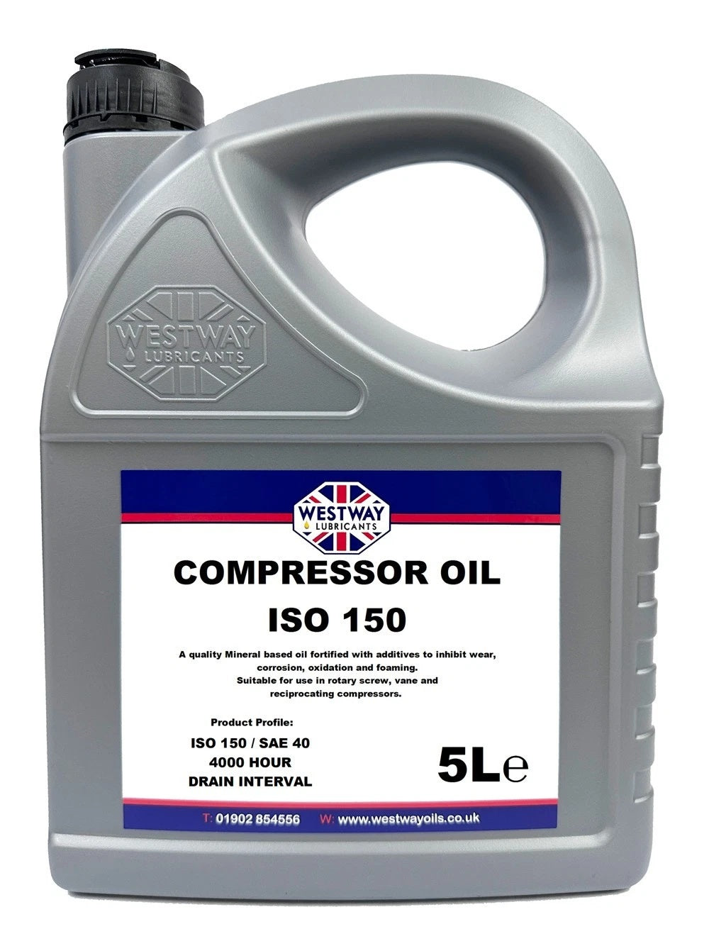 Compressor Oil ISO 150 - SAE 40 Mineral 4000 Hours