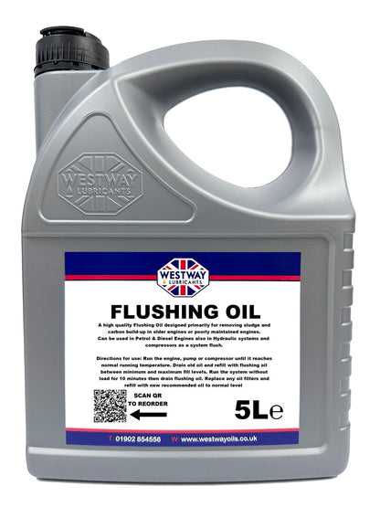 Mineral Flushing Oil for Engines, Gearboxes and 4T Motorcycles