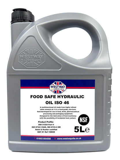 Food Safe Hydraulic Oil ISO 46 / VG 46 NSF H1