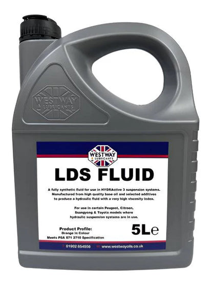 LDS Fully Synthetic Hydraulic Fluid for HYDRActive 3 Suspension Systems
