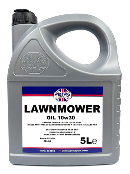 10W30 Mineral Based Lawnmower Oil for 4-Stroke Engines