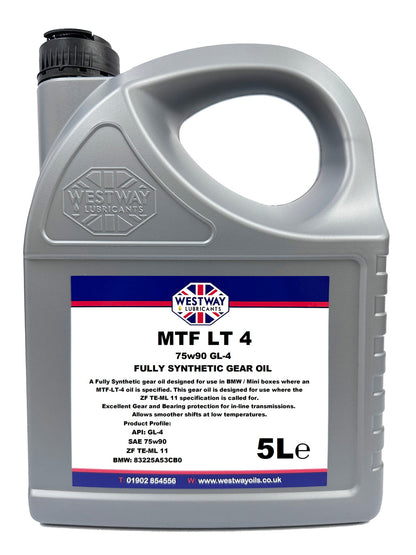 MTF-LT-4 Gear Oil 75W90 Synthetic
