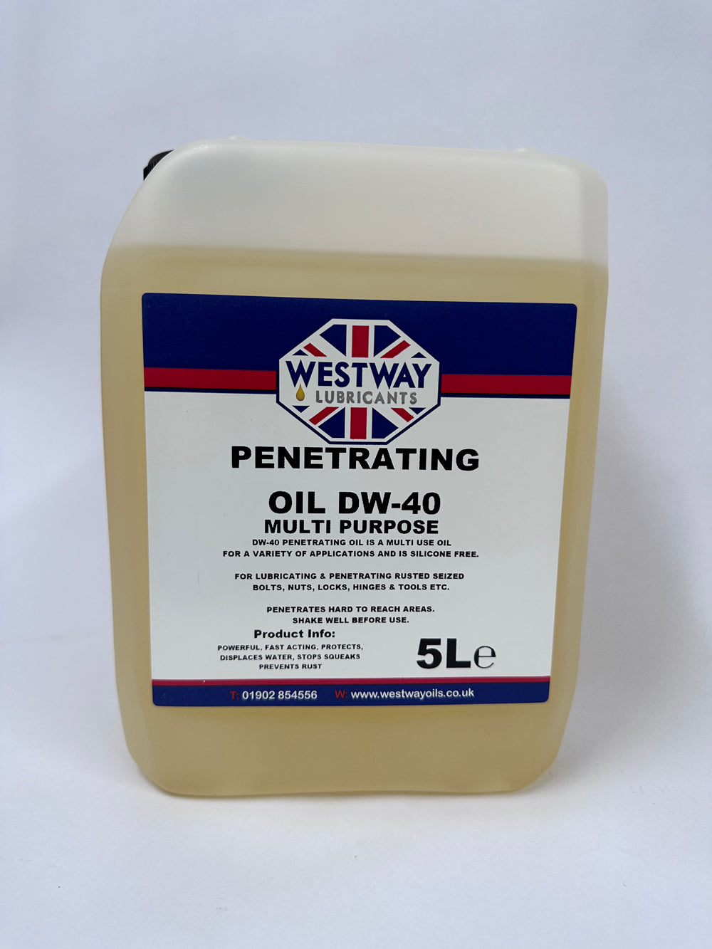 DW-40 Penetrating Oil and Water Displacer – Fast-Acting Rust Remover and Lubricant