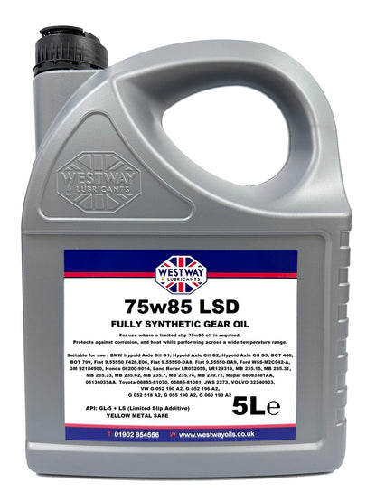 75w85 Synthetic Gear Oil / LSD Differential Oil