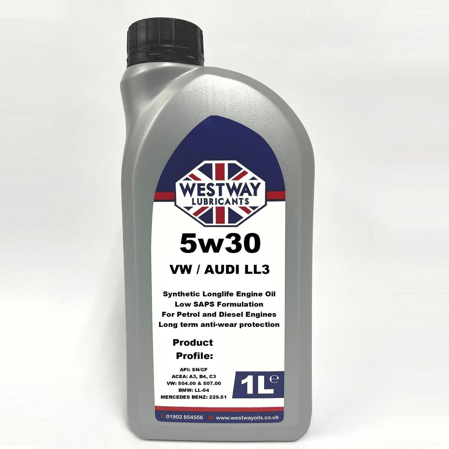 5w30 Fully Synthetic VW 504 / 507 C3 Low SAPS Engine Oil - nu se mai fabrica - 4Boats