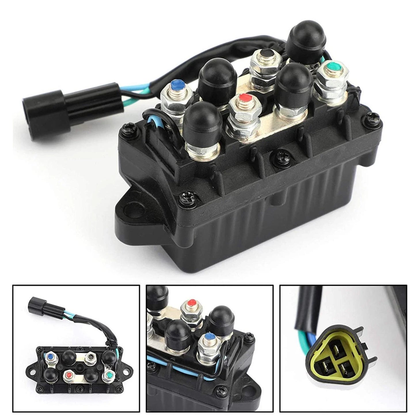 Power Trim & Tilt Relay for Yamaha Outboard 25–250HP (61A-81950-01-00 Replacement)