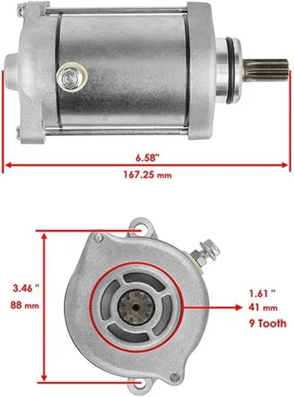 Starter Motor for Arctic Cat 400 500 550 650 700 ATV Prowler 0825-013 0825-011