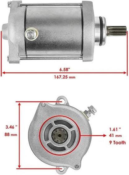 Starter Motor for Arctic Cat 400 500 550 650 700 ATV Prowler 0825-013 0825-011