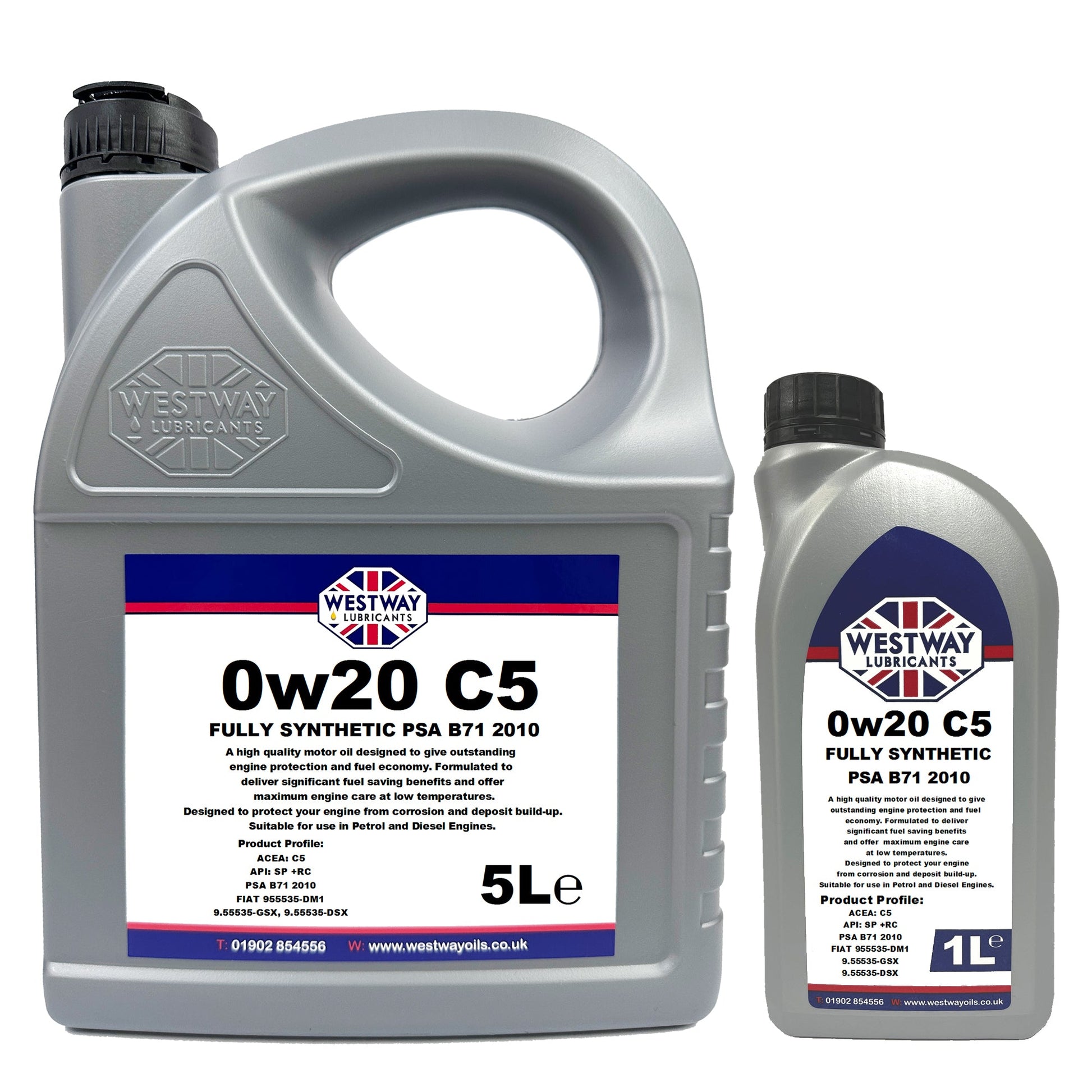 0W20 C5 PSA B71 2010 Spec Synthetic Engine Oil 0w/20