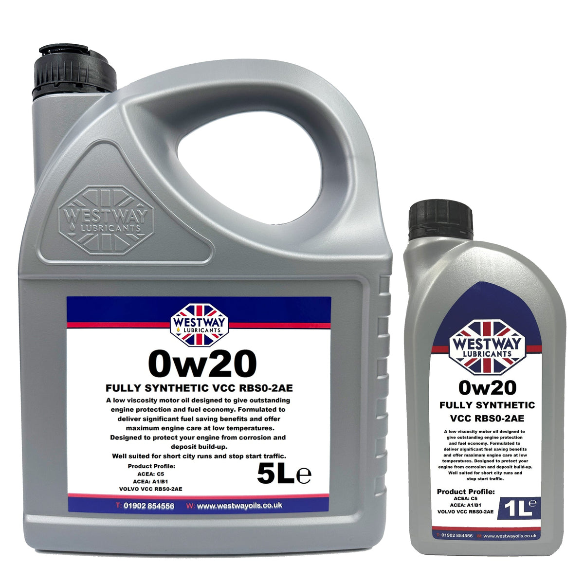Volvo Spec VCC RBS0-2AE Fully Synthetic 0W20 Engine Oil