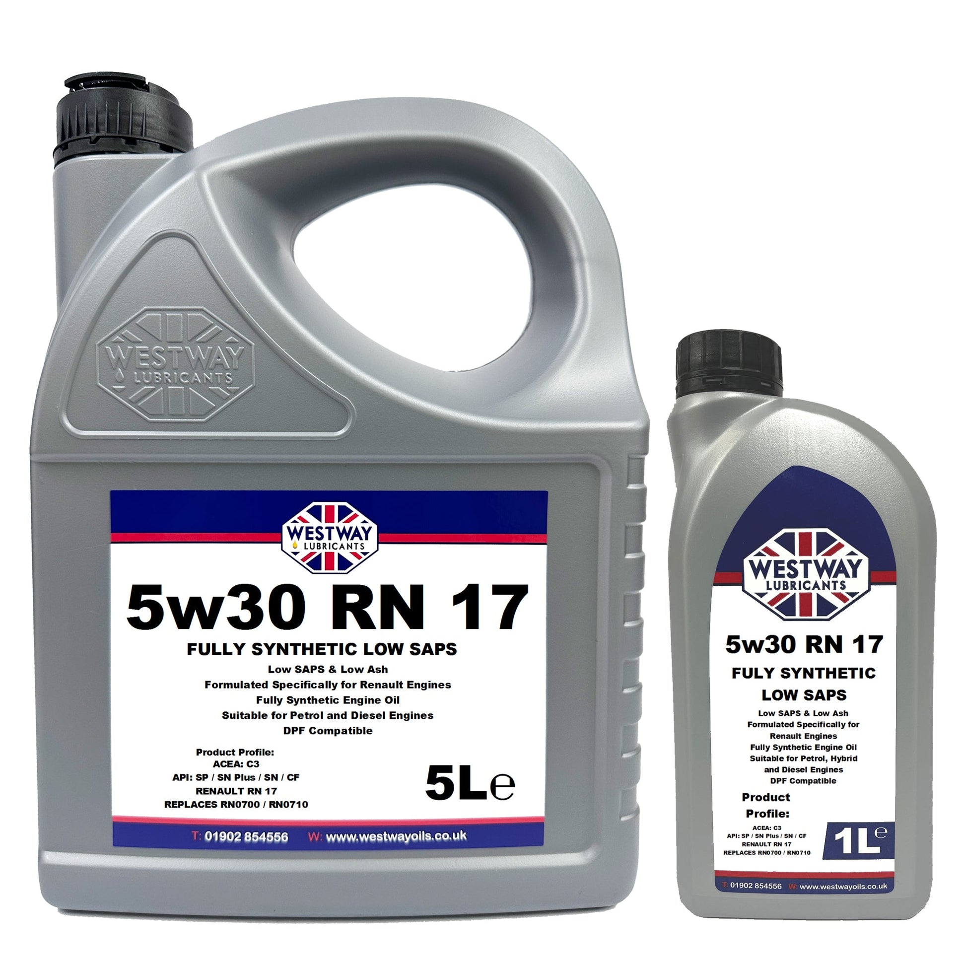 5w30 C3 RN17 Fully Synthetic Engine Oil Renault Spec