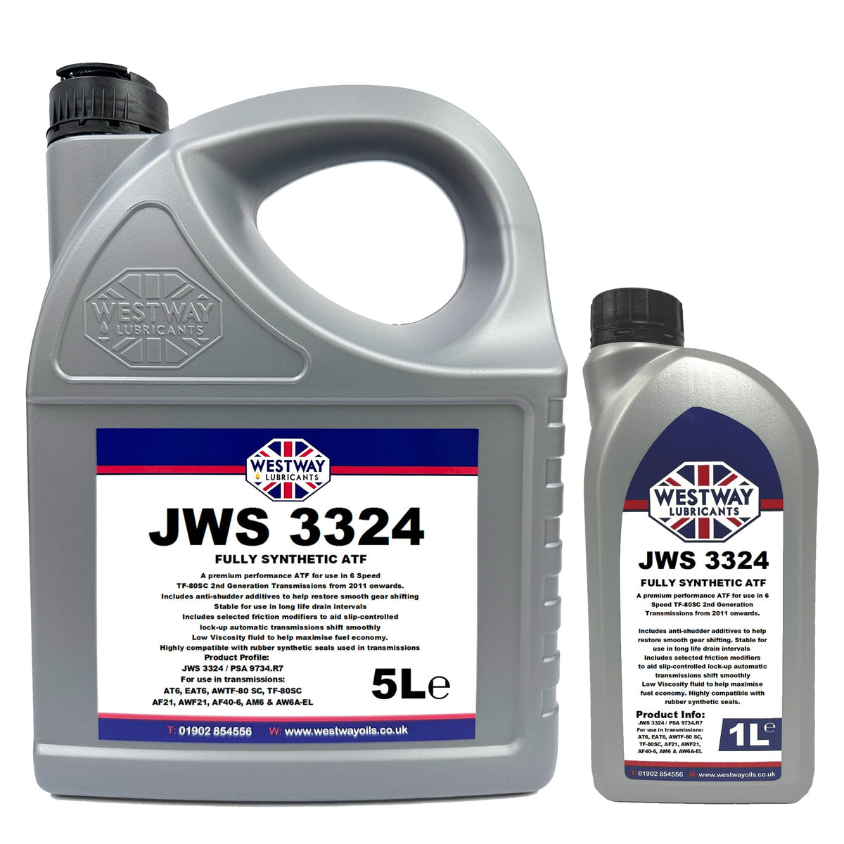 ATF JWS 3324 Automatic Transmission Fluid for 6-Speed TF-80SC Transmissions