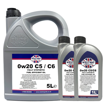 0W20 C5 C6 Fully Synthetic Engine Oil Longlife 17+