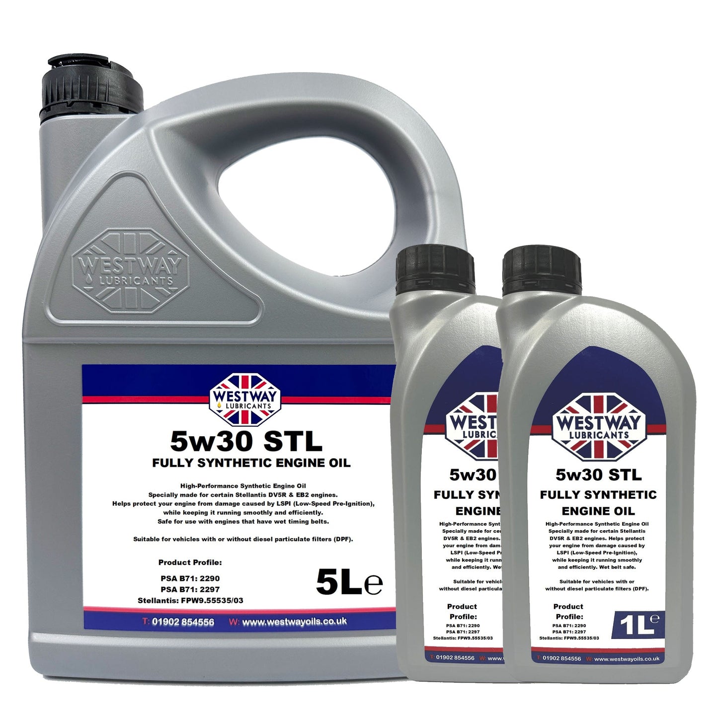 5w30 STL Fully Synthetic Engine Oil for Stellantis FPW9.55535/03