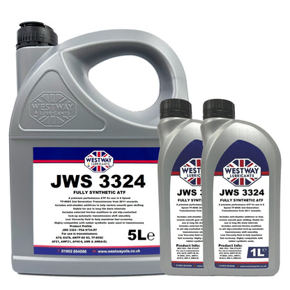 ATF JWS 3324 Automatic Transmission Fluid for 6-Speed TF-80SC Transmissions
