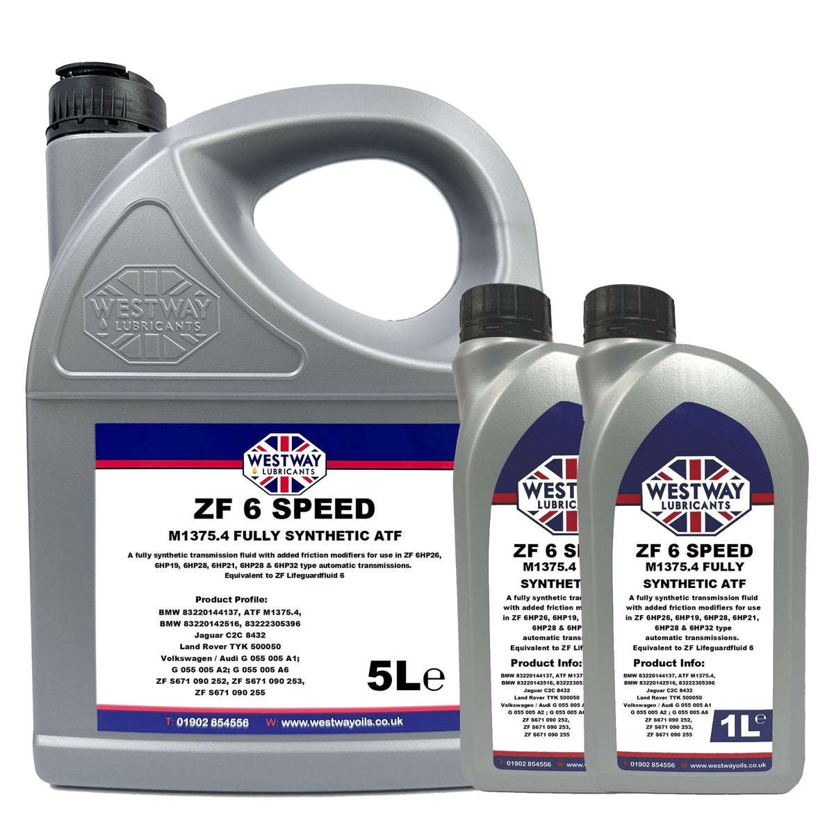 M1375.4 Fully Synthetic Automatic Transmission Fluid for 6 Speed ZF Transmissions