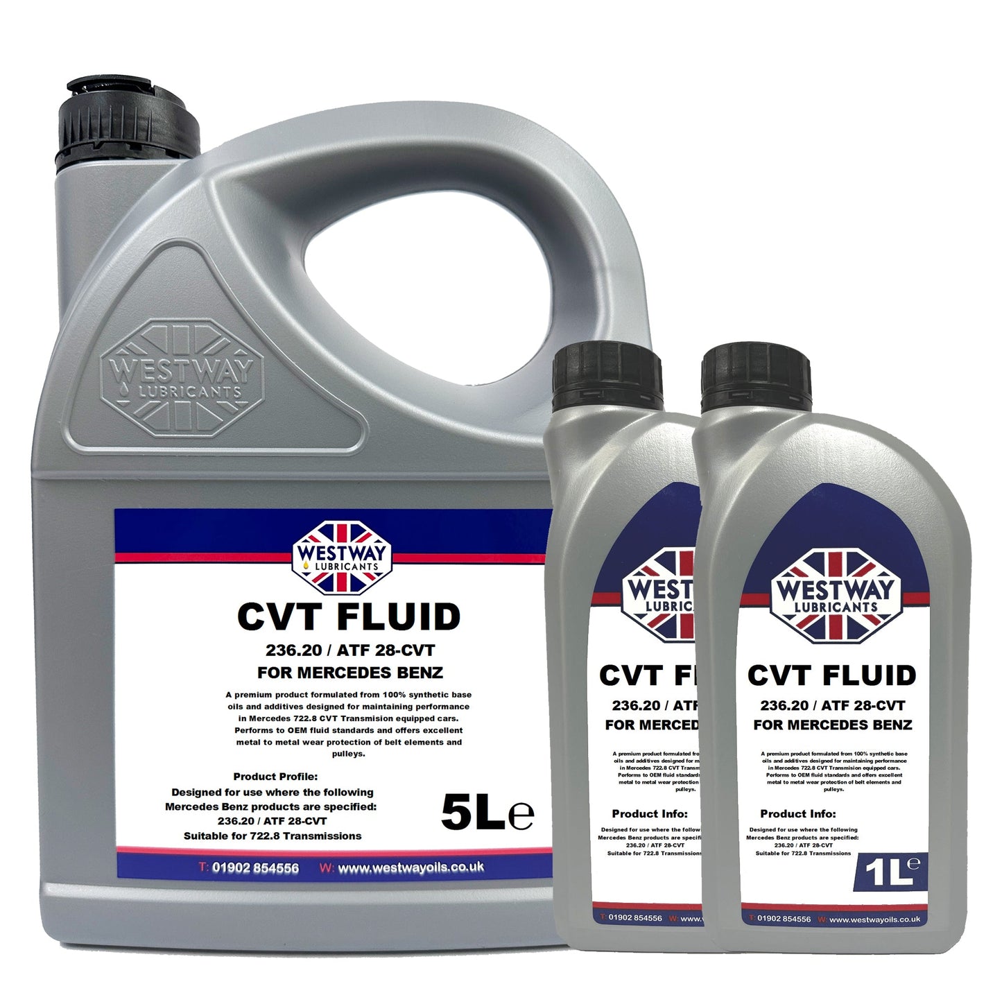 CVT Fluid Transmission Oil for Mercedes Benz 722.8 236.20 OEM Spec