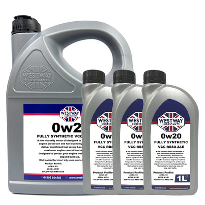 Volvo Spec VCC RBS0-2AE Fully Synthetic 0W20 Engine Oil