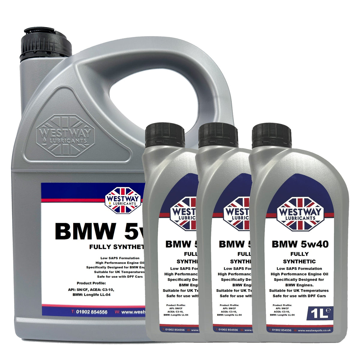 5W40 BMW Longlife C3 Fully Synthetic Engine Oil LL-04