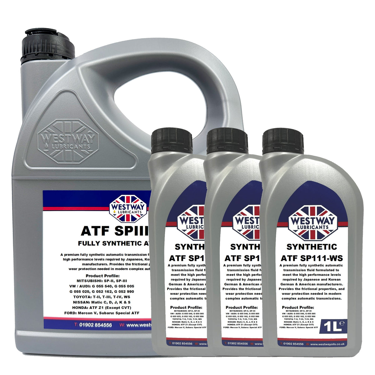 SPIII ATF Automatic Transmission Oil Fluid for Nissan Matic J / SPIII-WS / SP3 Mercon V