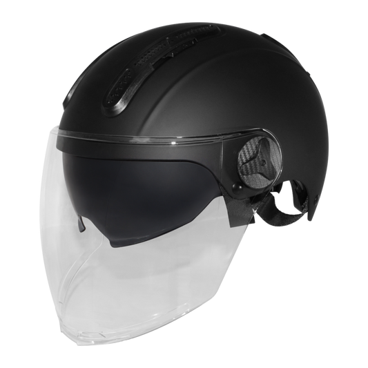 Hyper A3V ATV Helmet Large - UV380 Drop Down Visor Quad Bike UTV Safety Helmet