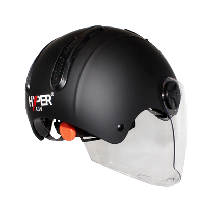 Hyper A3V ATV Helmet Medium 57-58cm ECE 22.06 Dual Visor Off-Road Quad Bike Lid